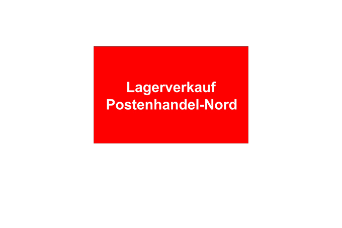 Lagerverkauf Postenhandel-Nord Logo - Sander Center